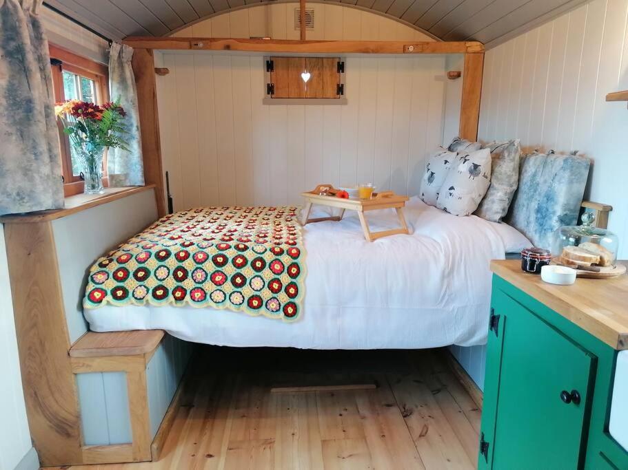 Postel nebo postele na pokoji v ubytování Vista Hut