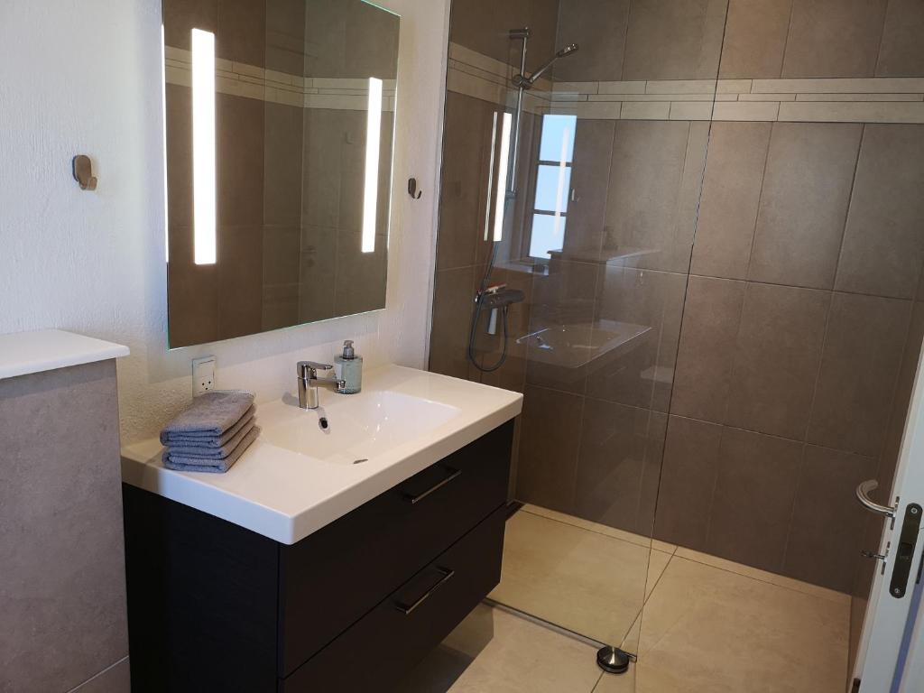 Koupelna v ubytování Billund Holiday - Assengaard B & B