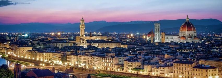 Výhľad na mesto Florencia alebo výhľad na mesto priamo z hotela