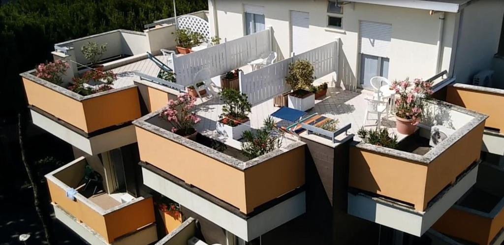 Balkón nebo terasa v ubytování Hotel San Pietro