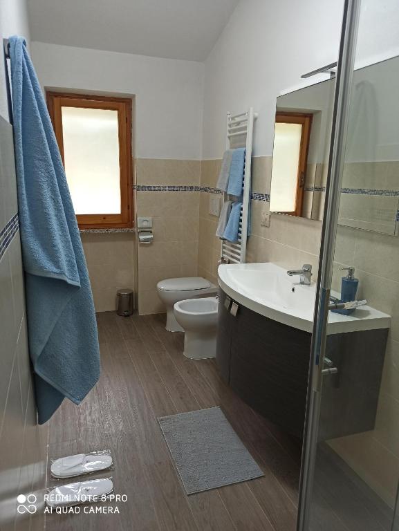 Kúpeľňa v ubytovaní Bed & Breakfast Le cicale e la formica