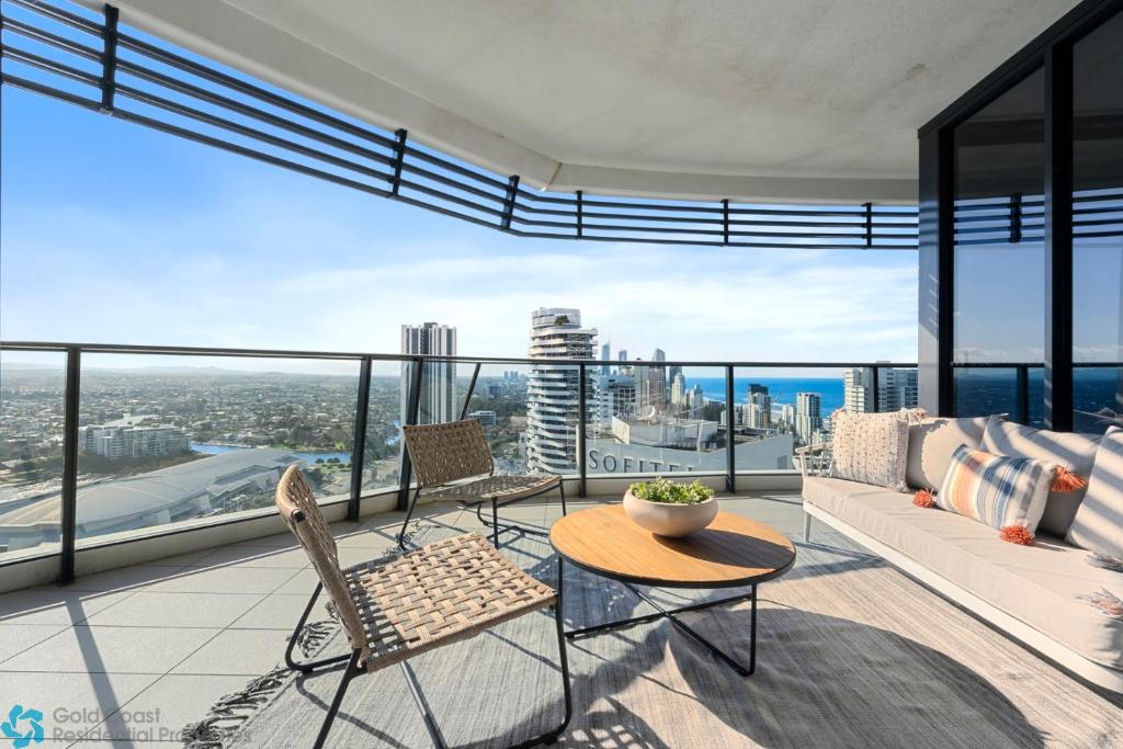 Balkón nebo terasa v ubytování Oracle Resort Broadbeach - gclr