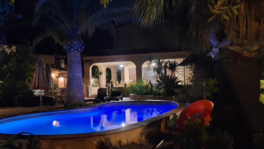 The swimming pool at or close to Riumar "Pedro", 270m to beach, private pool, On-Site-Service, dog beach