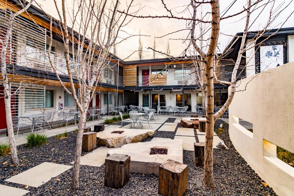 Posezení v ubytování Modern Hotel
