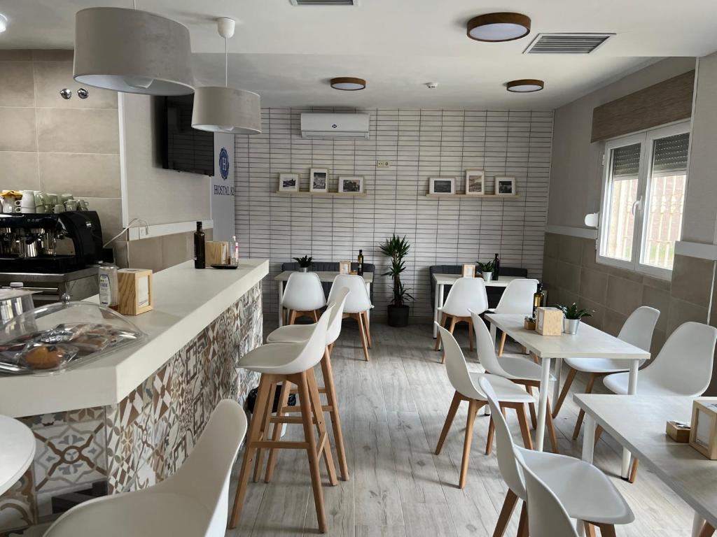 Posezení v ubytování Hostal 82