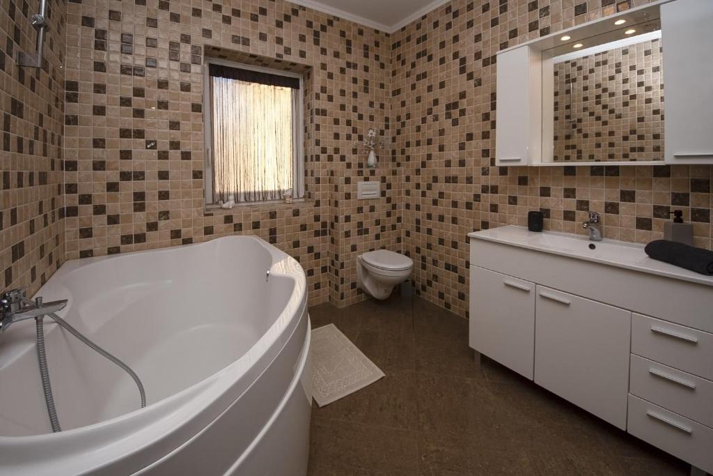 Koupelna v ubytování Whitestone Villa