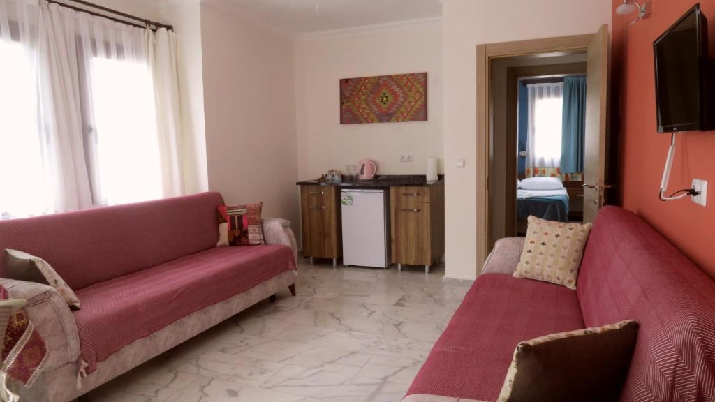 Posezení v ubytování Loya Vita Hotel