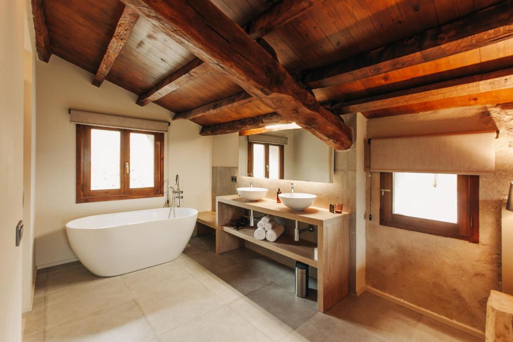 Koupelna v ubytování Hotel Boutique El Mariner