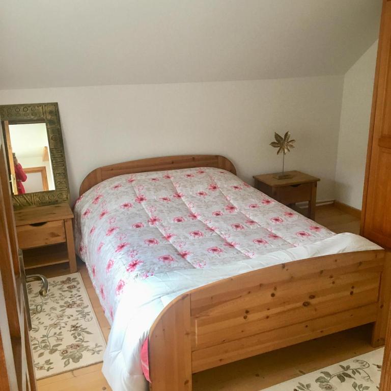 Postel nebo postele na pokoji v ubytování Casa Cris
