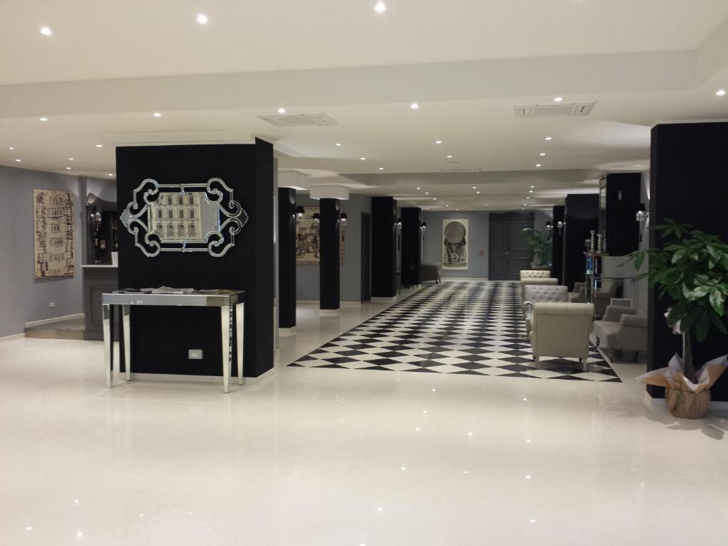 The lobby or reception area at Boutique Hotel Calzavecchio