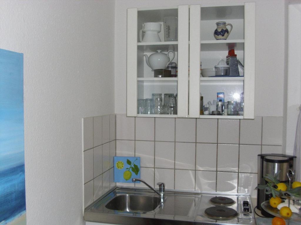 Kuchyň nebo kuchyňský kout v ubytování Haus Alexandrine