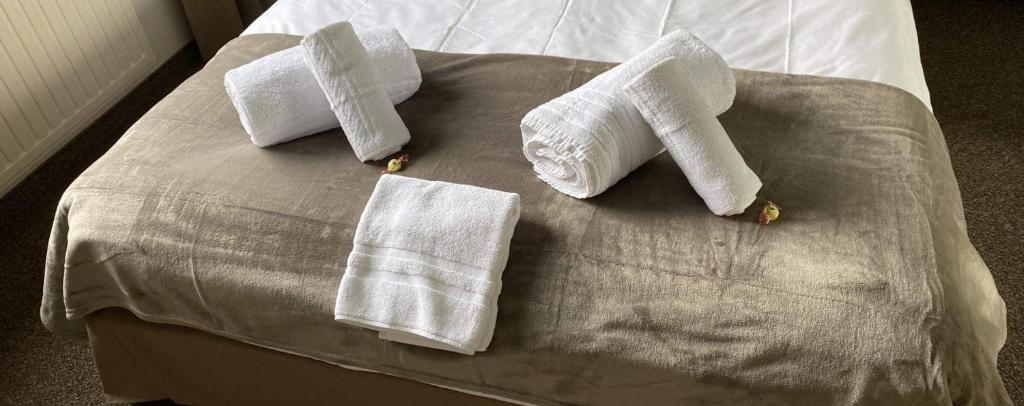 Postel nebo postele na pokoji v ubytování Hotel de Vaart