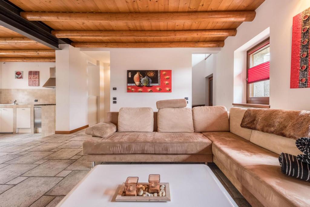 Część wypoczynkowa w obiekcie Casa Rustico