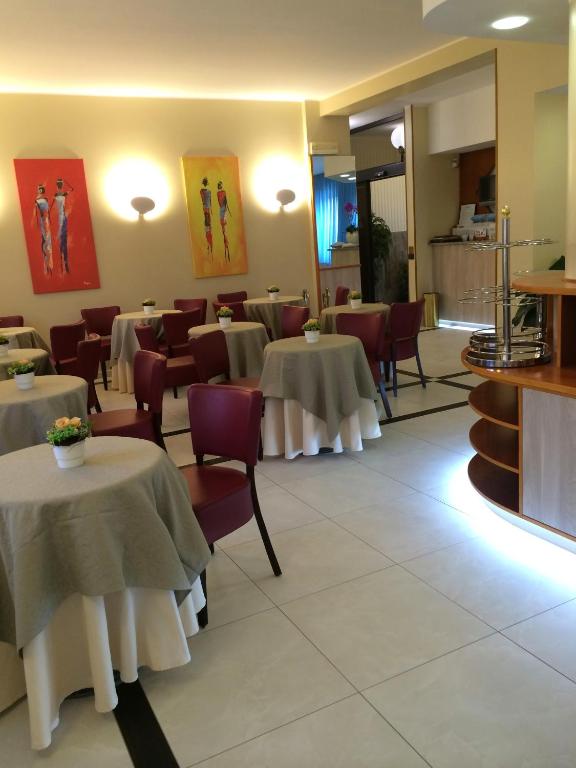 Posezení v ubytování Hotel Arcobaleno