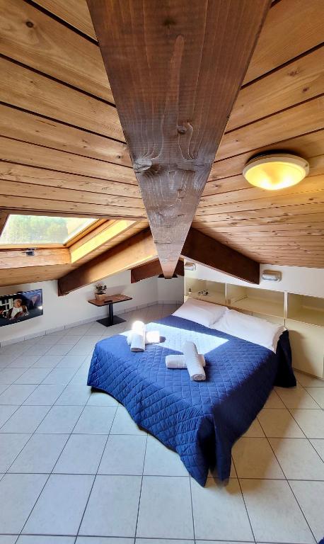 Postel nebo postele na pokoji v ubytování Hotel Adigrat