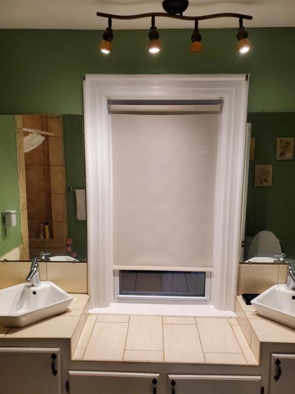 Koupelna v ubytování Rothesay Motel