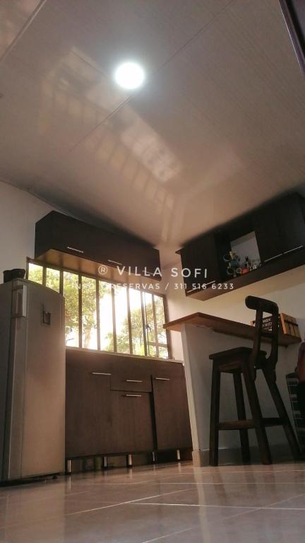 Kuchyň nebo kuchyňský kout v ubytování VILLA SOFI