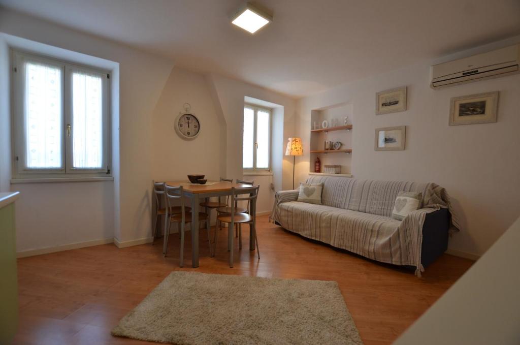 Posezení v ubytování Stella 2 Sea view Apartment