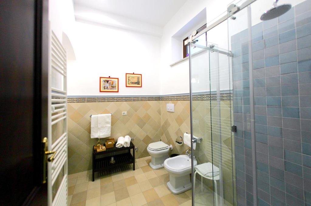 Koupelna v ubytování Hotel Continental