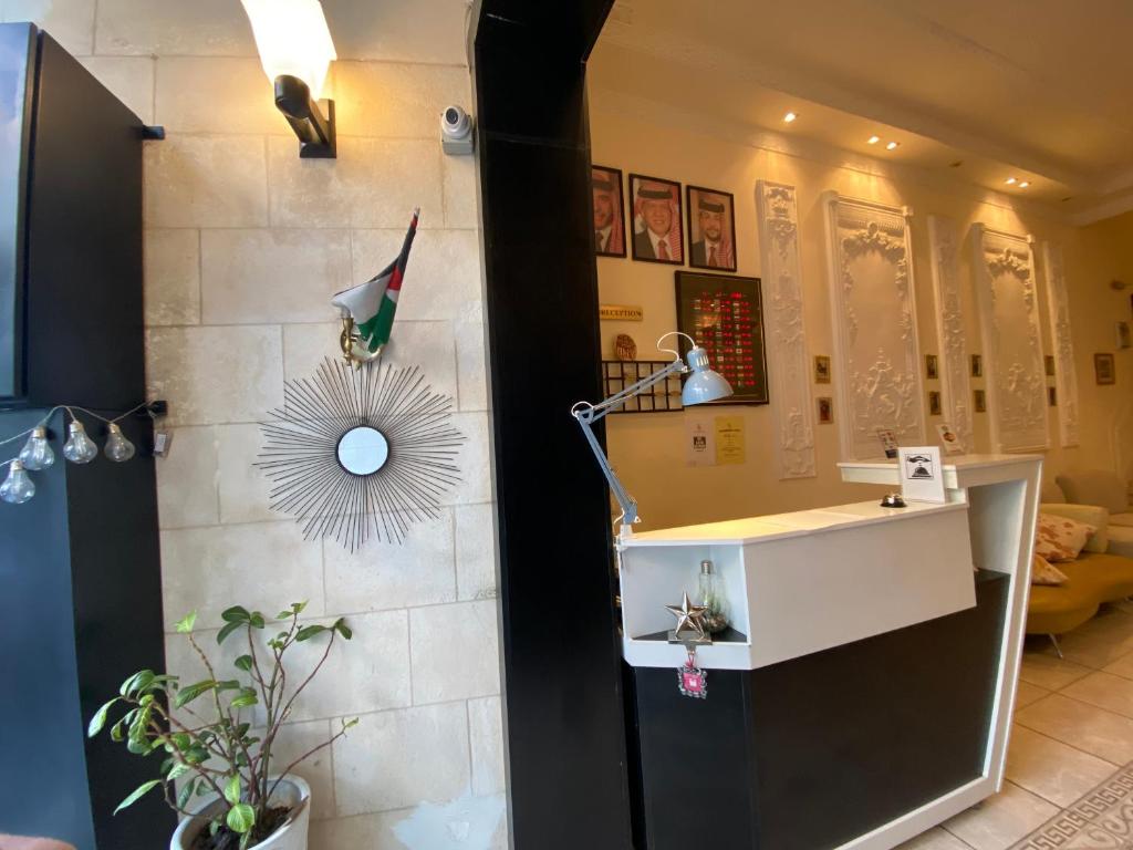 Kylpyhuone majoituspaikassa City Citadel Hotel,Amman