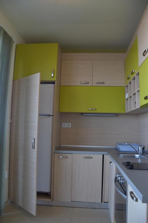 Kuchyň nebo kuchyňský kout v ubytování Brezza Marina House