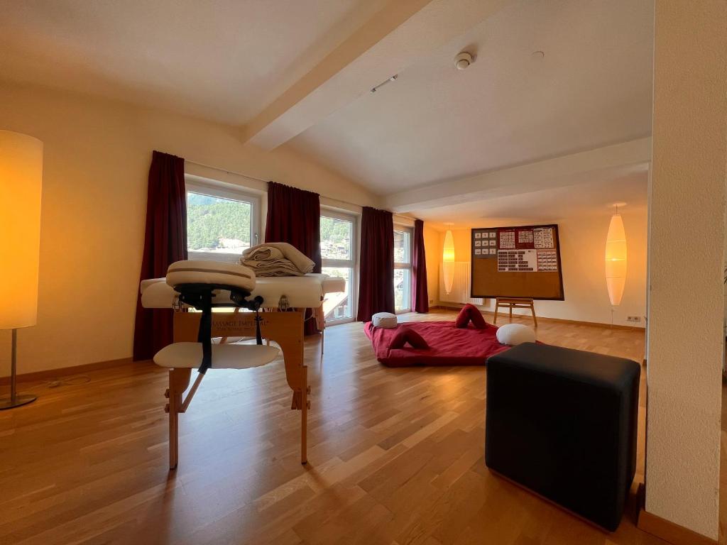 Istumisnurk majutusasutuses Hotel zum Lamm