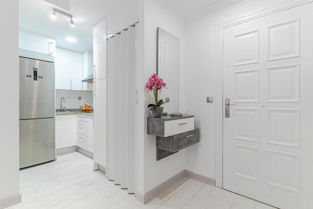 A bathroom at Apartamento Bazán Granada
