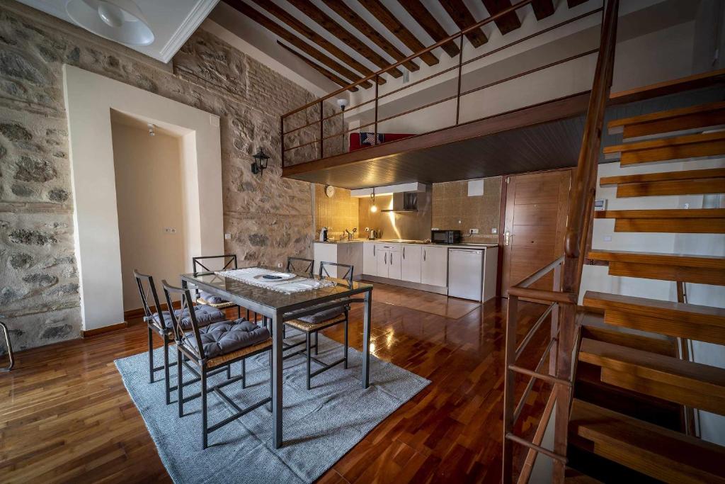 Kuchyň nebo kuchyňský kout v ubytování La Casa de San Justo - Living Toledo