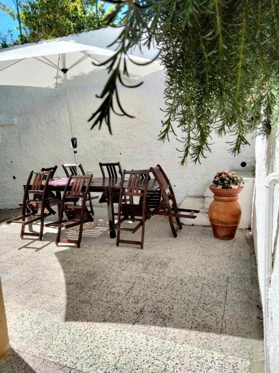 Patio nebo venkovní prostory v ubytování Levante Blu