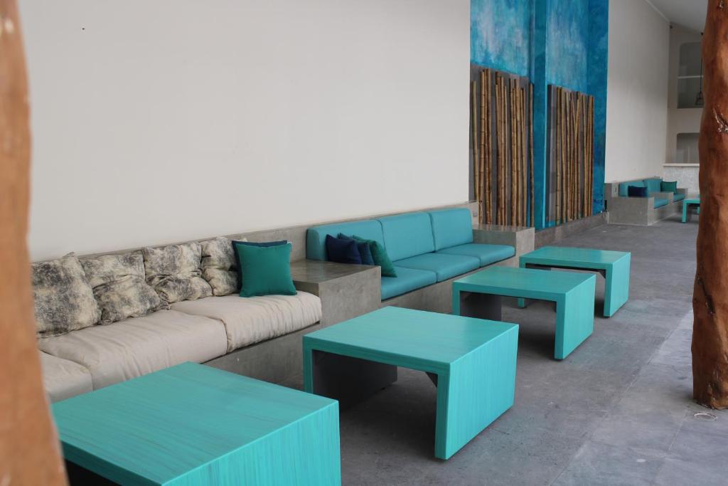 Posezení v ubytování Cyan Cancun Resort & Spa