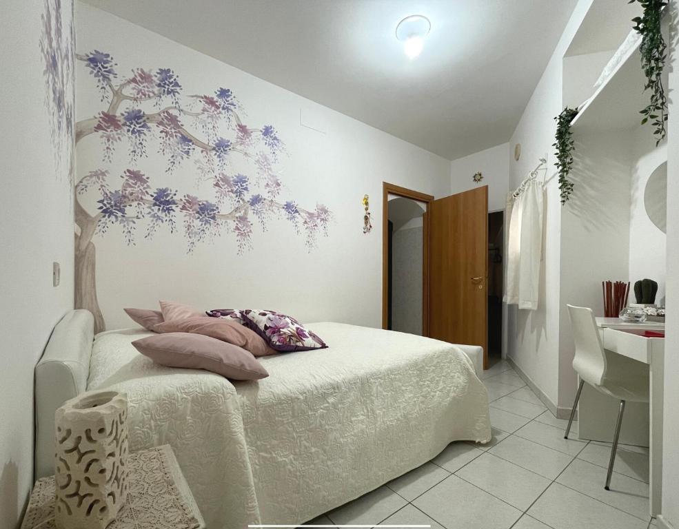 Postel nebo postele na pokoji v ubytování Bella Matera