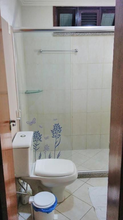 Koupelna v ubytování Hostel Aldeia Inn