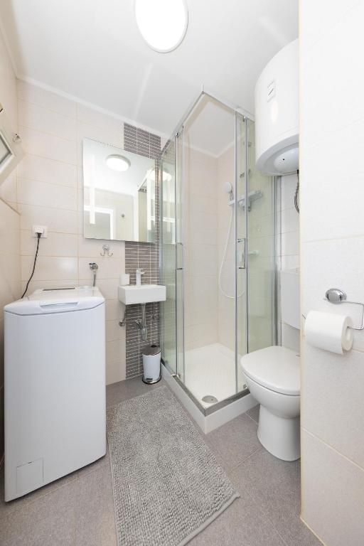 Koupelna v ubytování Tennis apartment Dubrovnik, FREE parking, beach