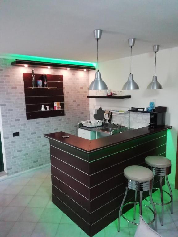 Kuchyň nebo kuchyňský kout v ubytování Marlen's House