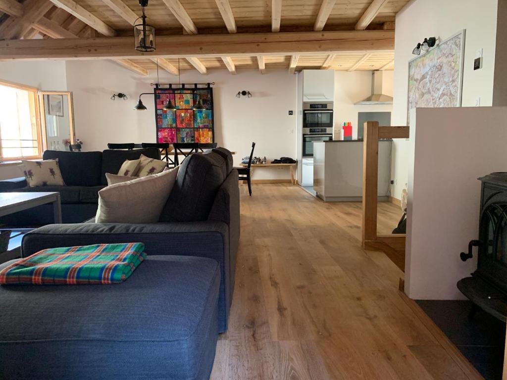 Kuchyň nebo kuchyňský kout v ubytování Maison Cluaran