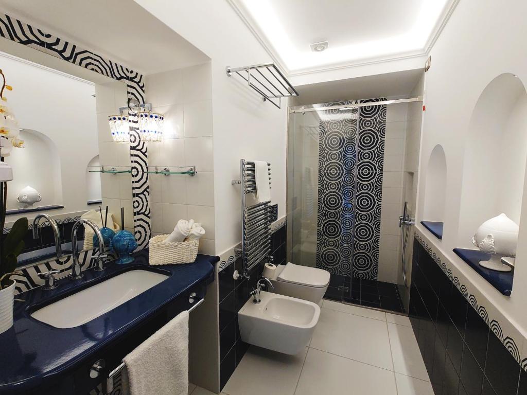 Koupelna v ubytování Milky Suites Positano