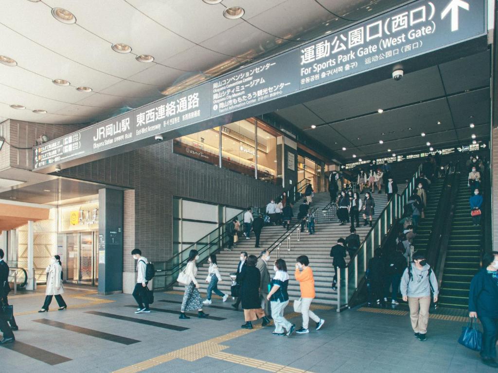 くれたけイン岡山の宿泊客