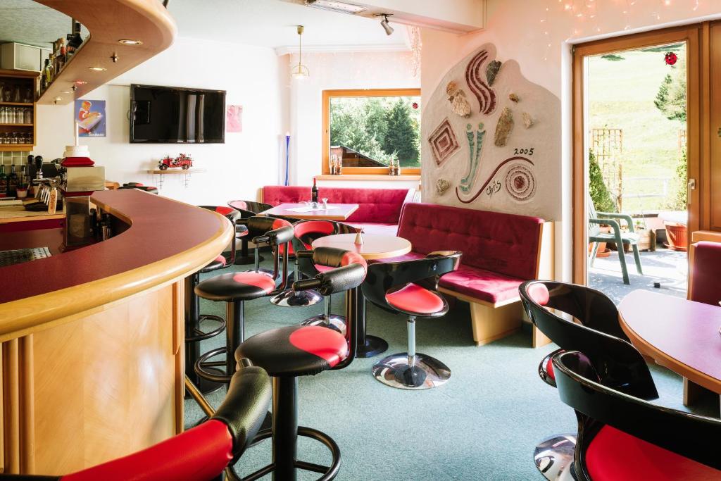 Posezení v ubytování Hotel Bärolina