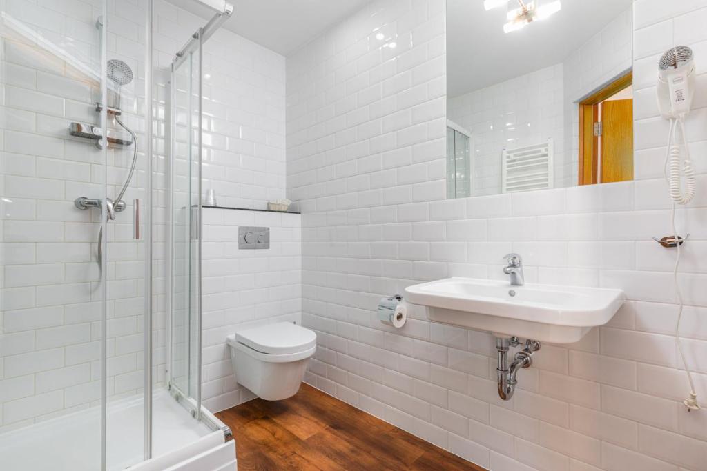 Kúpeľňa v ubytovaní Villa Bianca