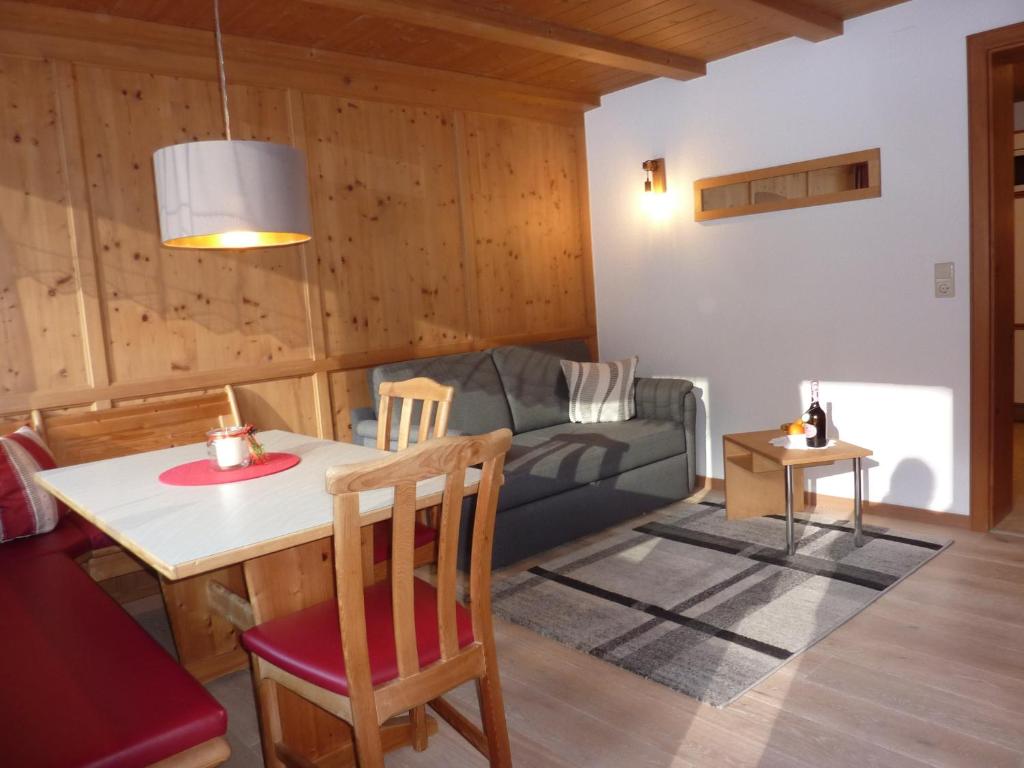 Posezení v ubytování Haus Christopherus