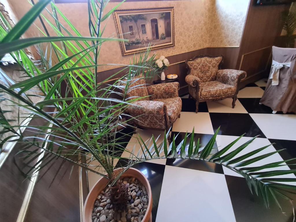Posezení v ubytování Garni Hotel & Spa Nicolo