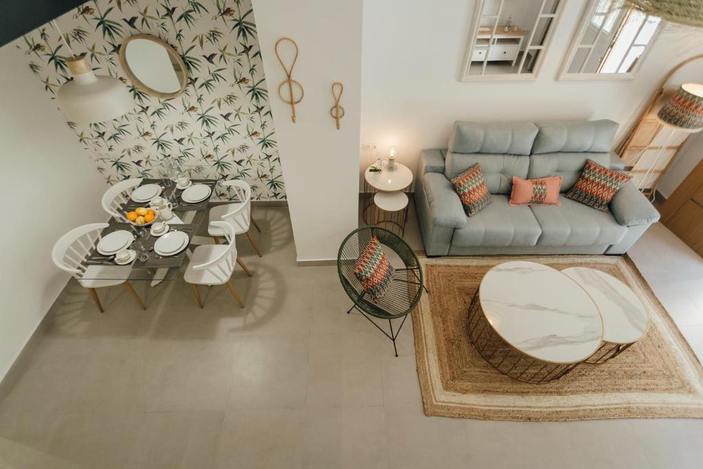 Posezení v ubytování Tu casa duplex en Triana