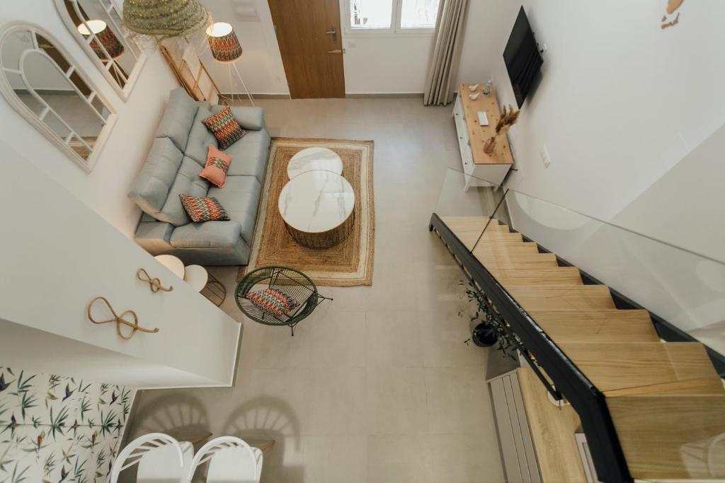 Posezení v ubytování Tu casa duplex en Triana