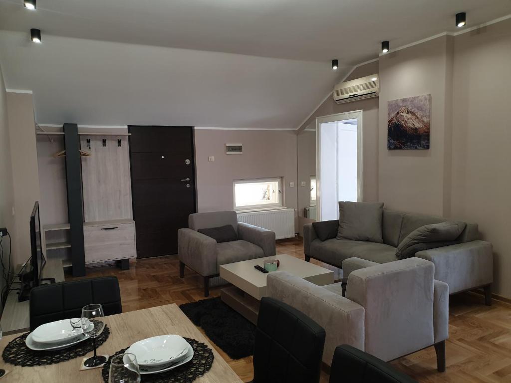 Posezení v ubytování Apartman Stojanović