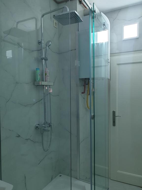 Koupelna v ubytování Apartman Stojanović