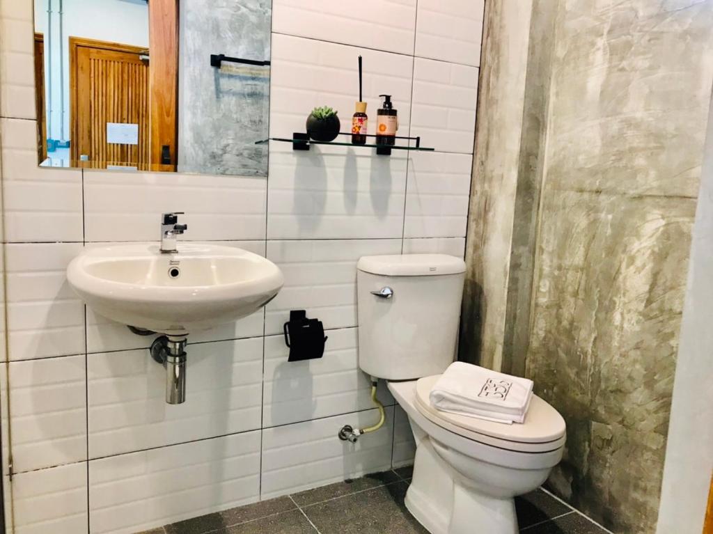 Koupelna v ubytování Loft 202 Hotel