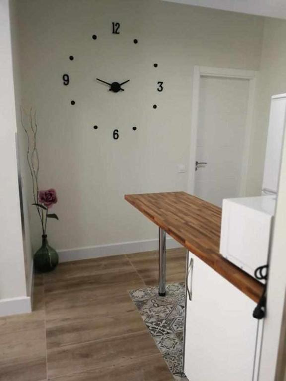 Kuchyň nebo kuchyňský kout v ubytování KubiK APARTAMENTOS K2