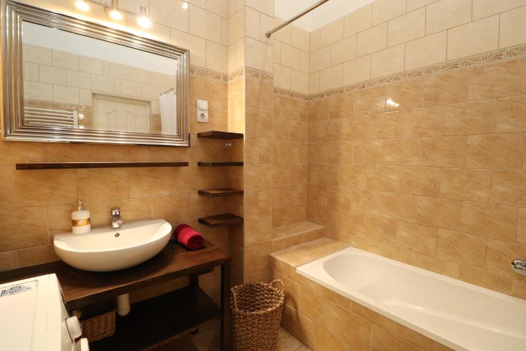 Kúpeľňa v ubytovaní Broadway Downtown Deluxe Budapest