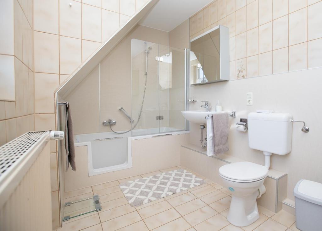 Koupelna v ubytování Casa Felicitas - Ferienwohnung & Studio