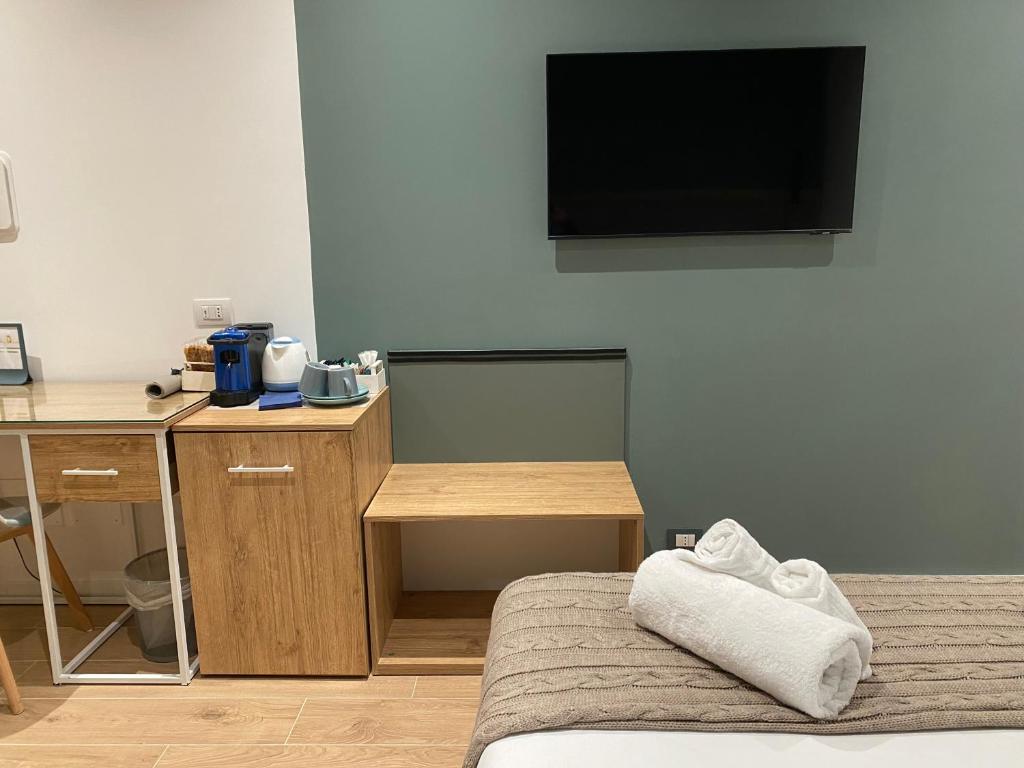 Posteľ alebo postele v izbe v ubytovaní B&B Amadema